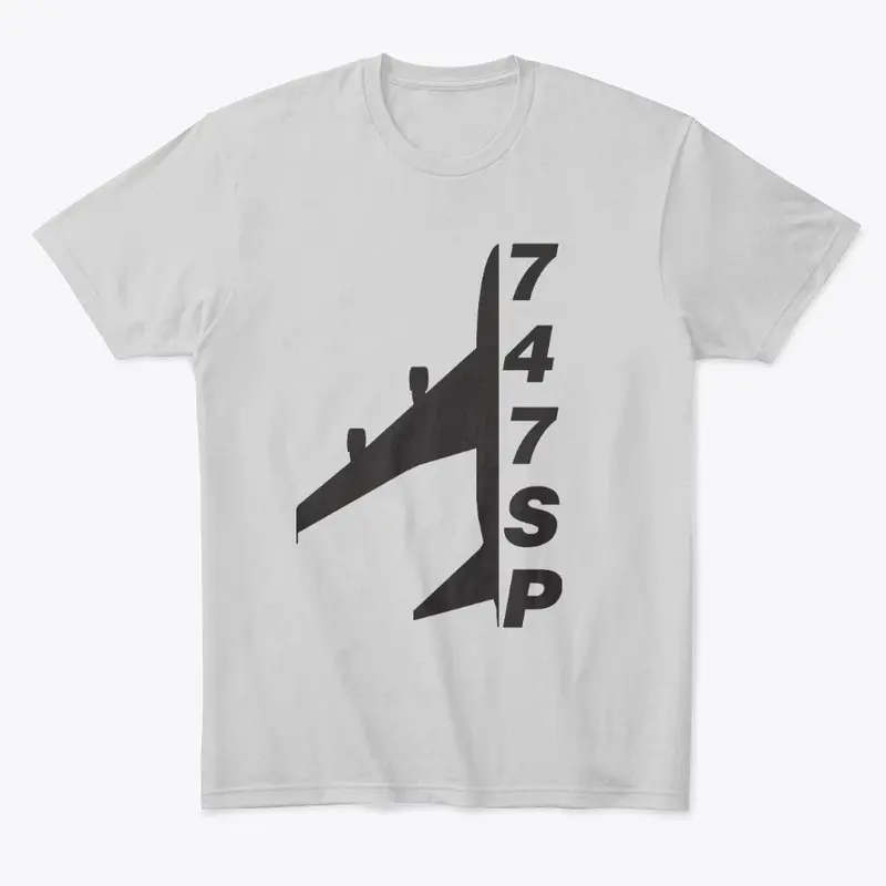 747SP - Half Silhouette Black